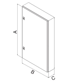  Dahili Duvar Tipi Montaj Plakalı Monoblok Panolar